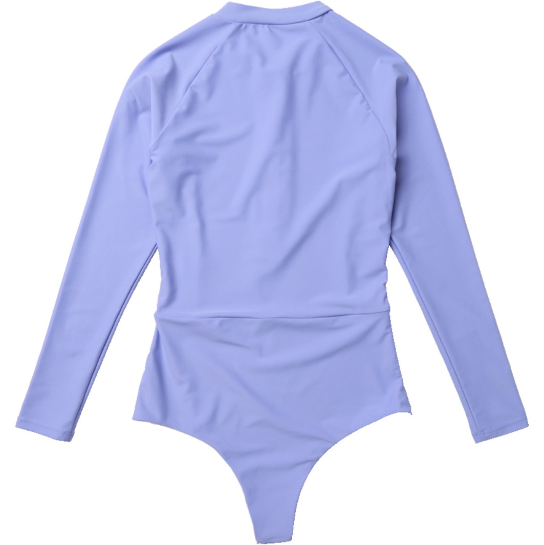 2026 Mystic Womens Jayde Long Sleeve One Piece 35001.250208 - Iris Blue